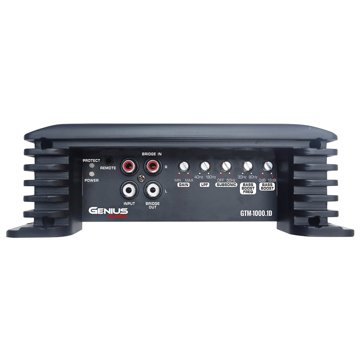 GTM SERIES SINGLE CHANNEL COMPACT DIGITAL AMPLIFIER 2000WMAX/1000WRMS X 1CH  STABLE 1 OHM MONO